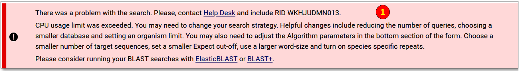 NCBI BLAST 搜索结果页面详解