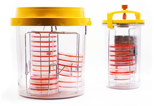 图4. 用于培养厌氧微生物的商品化厌氧罐